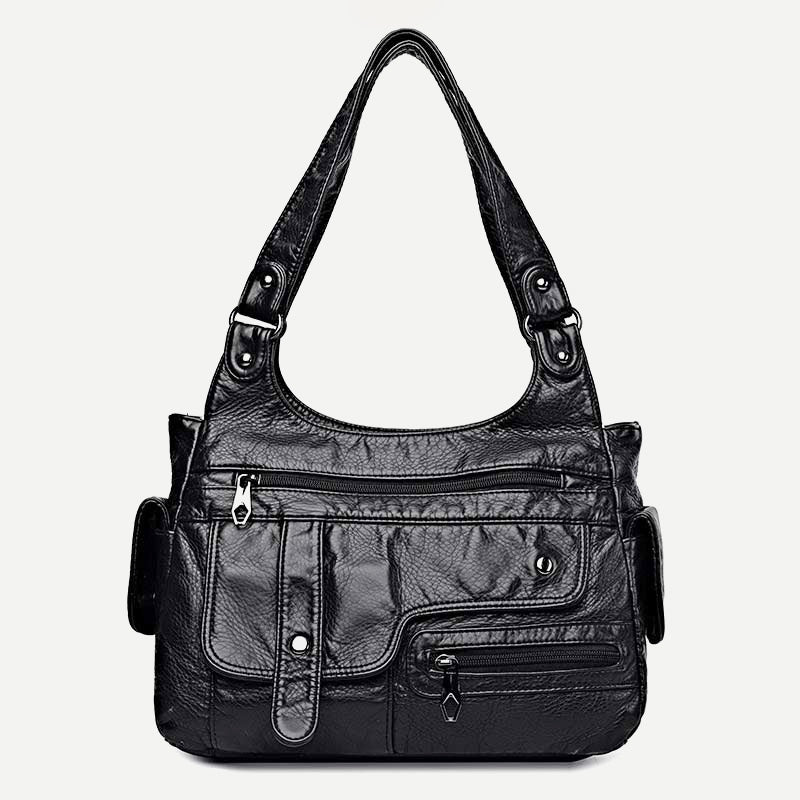 Double Compartment Hobo Bag Tote