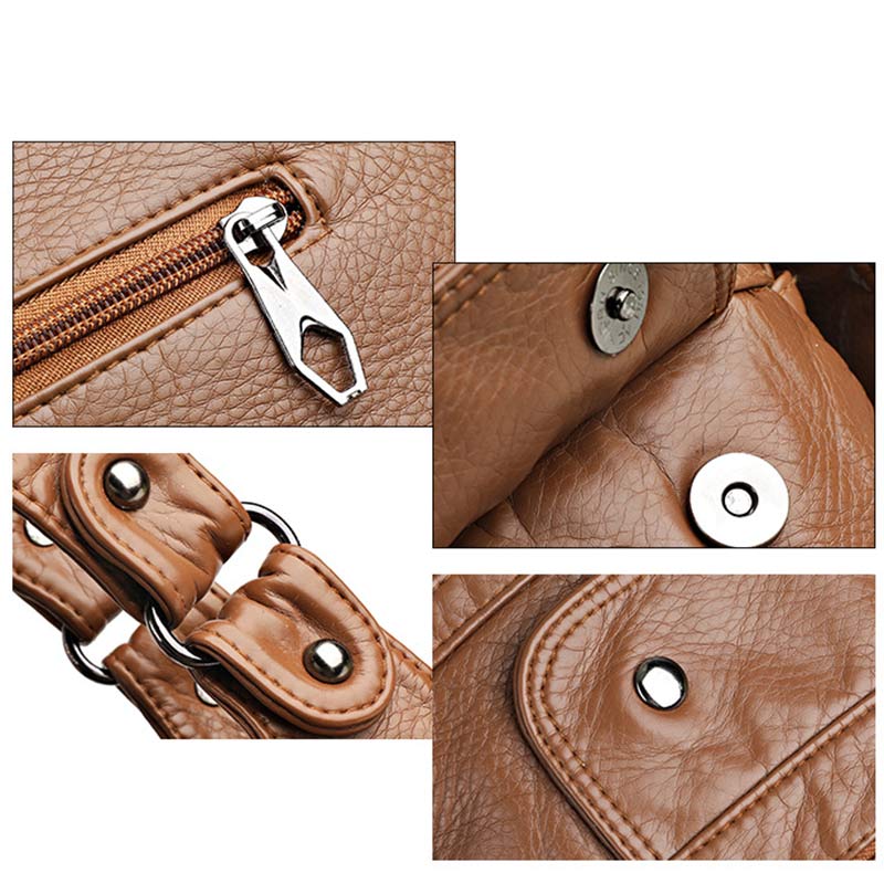 Double Compartment Hobo Bag Tote