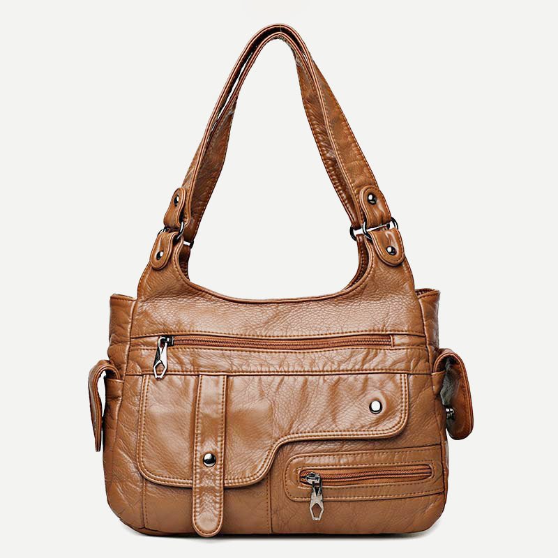 Double Compartment Hobo Bag Tote
