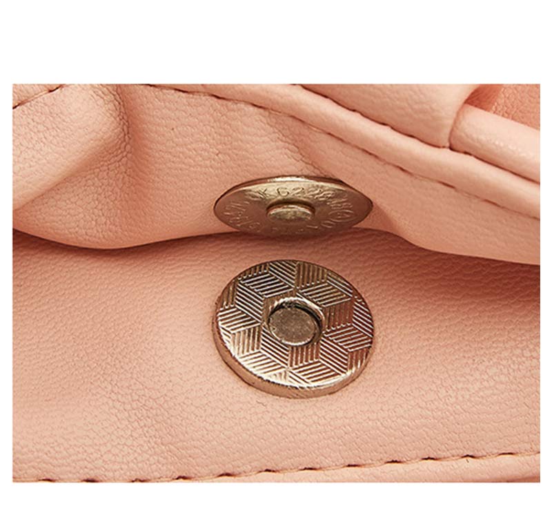Soft PU Leather Dumpling Cloud Handbag