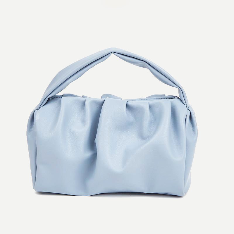 Soft PU Leather Dumpling Cloud Handbag