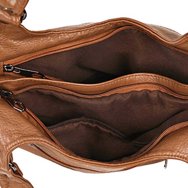 Double Compartment Hobo Bag Tote