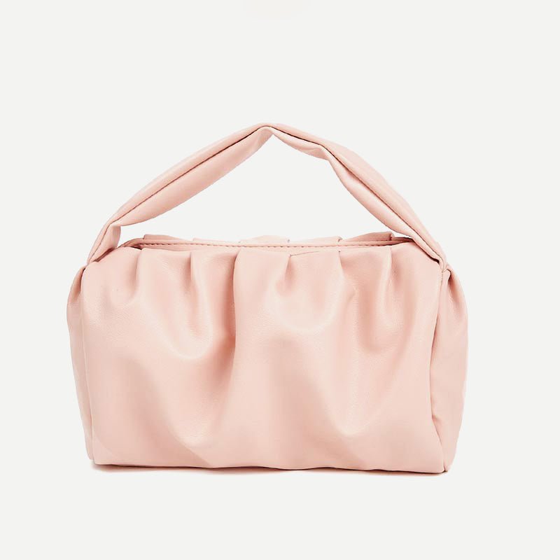 Soft PU Leather Dumpling Cloud Handbag